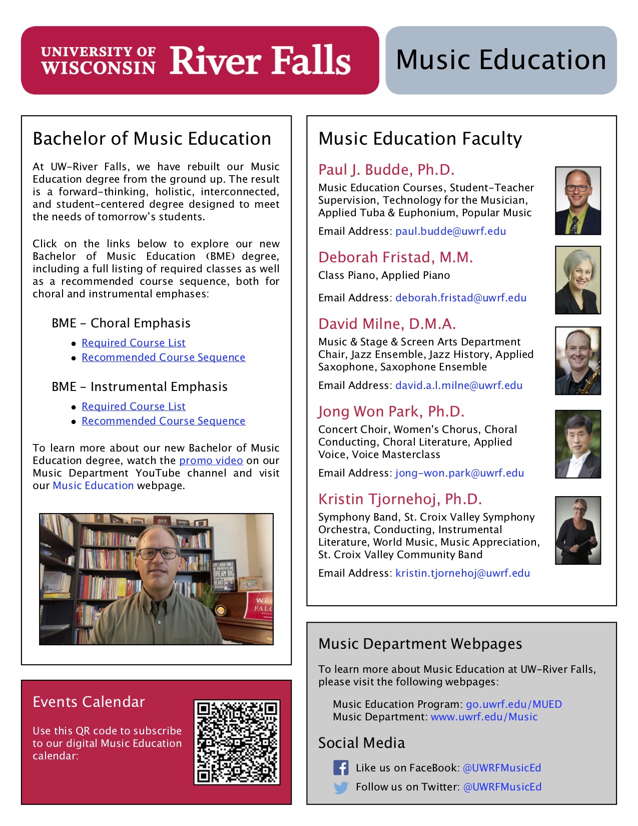 UWRF Flyer - Music Education 2021