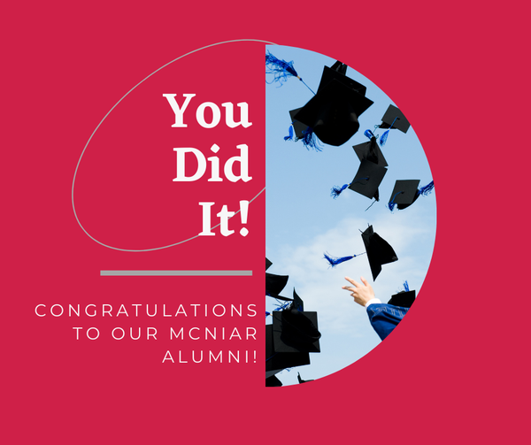 Congrats McNair Alumni 2