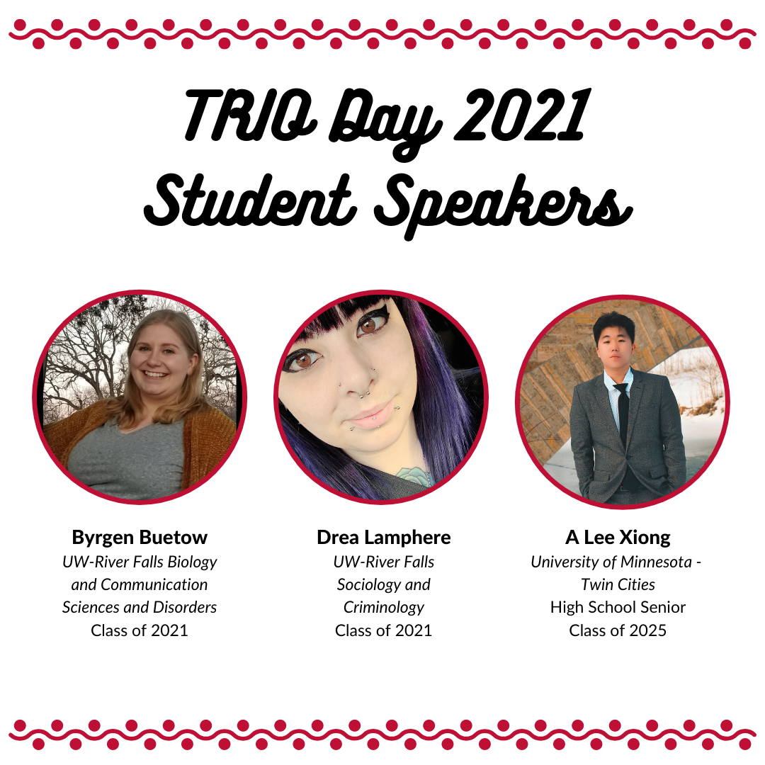 TRIO Day Student Speakers