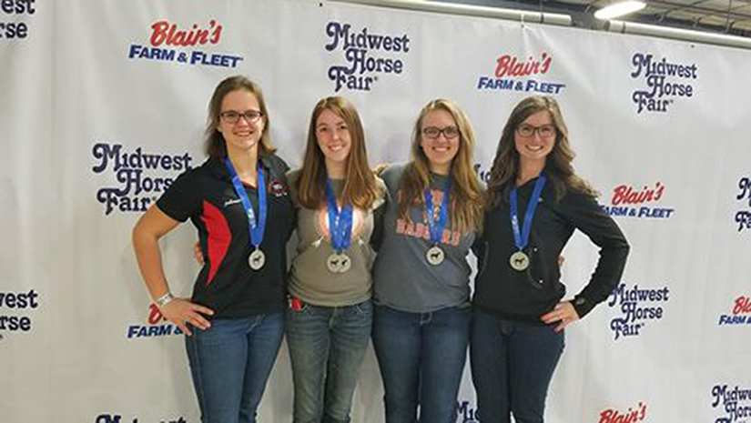 2018 Midwest Horse Fair Horse Judging Team