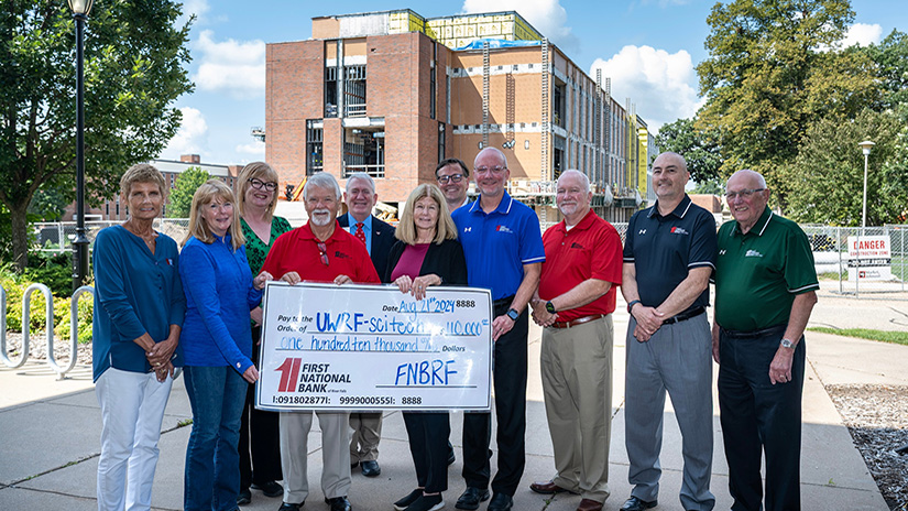 First National Bank donation to SciTech