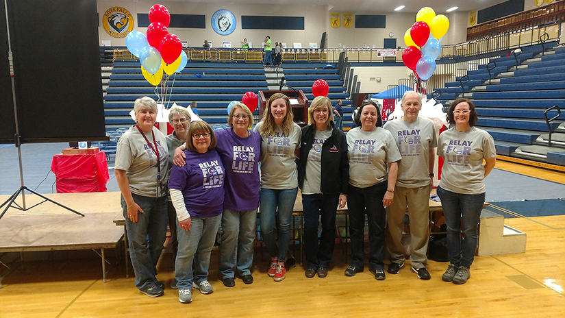 UWRF CAFES Relay for Life Team Members