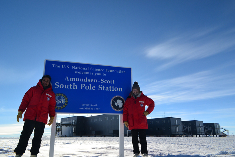 Suruj Seunarine South Pole