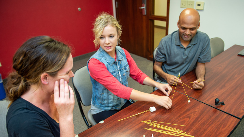 MBA Students at Hudson Center