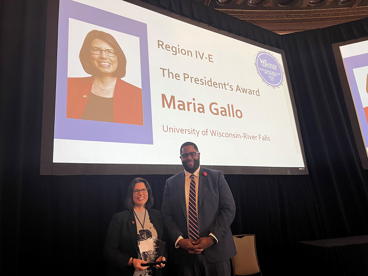 Chancellor Gallo NASPA Award