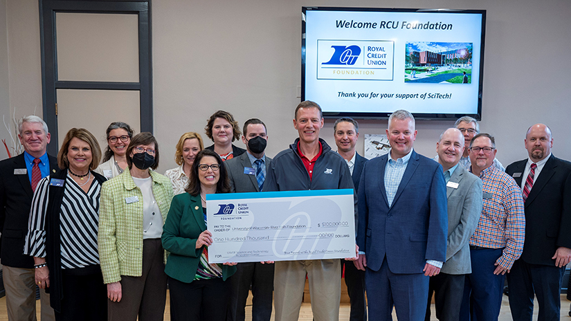 RCU Foundation donation to SciTech