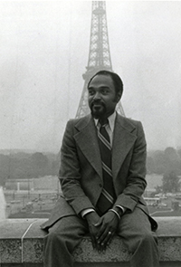 Robert Bailey UWRF in Paris 1974