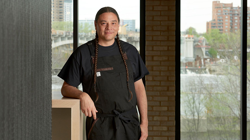 Sean Sherman Sioux Chef 