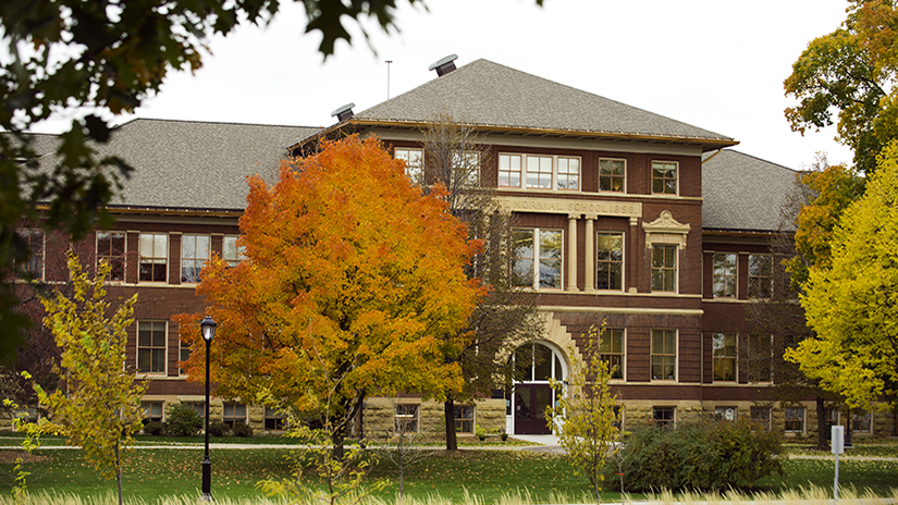 South Hall fall photo