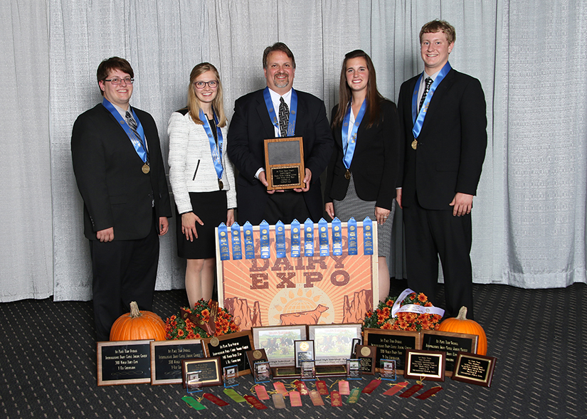 UWRF Dairy Judging Team Wins World Dairy Expo