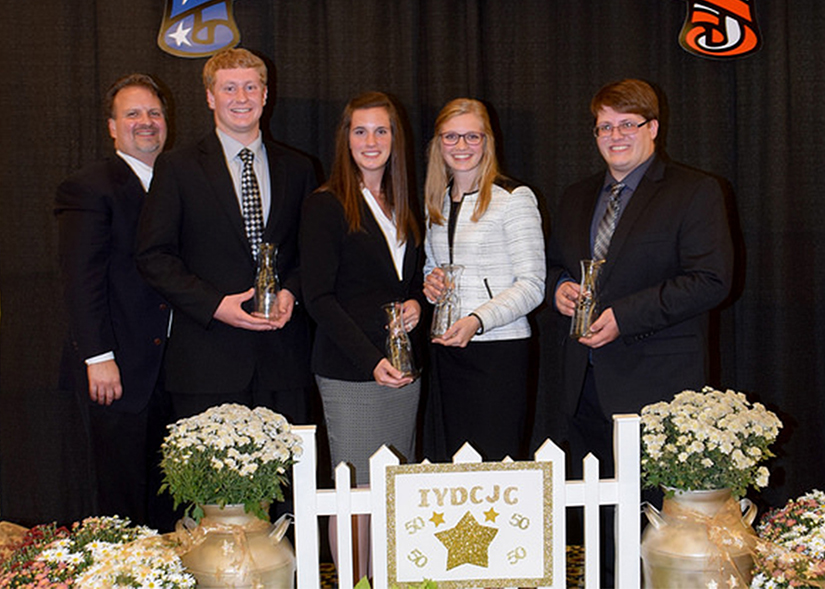 UWRF Dairy team at Harrisburg