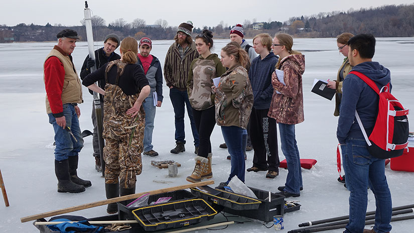 ESM 413 course Twin Cities lake