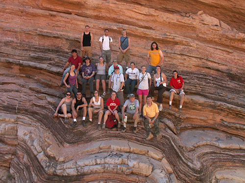 The group in Ernst Tanaja, BBNP