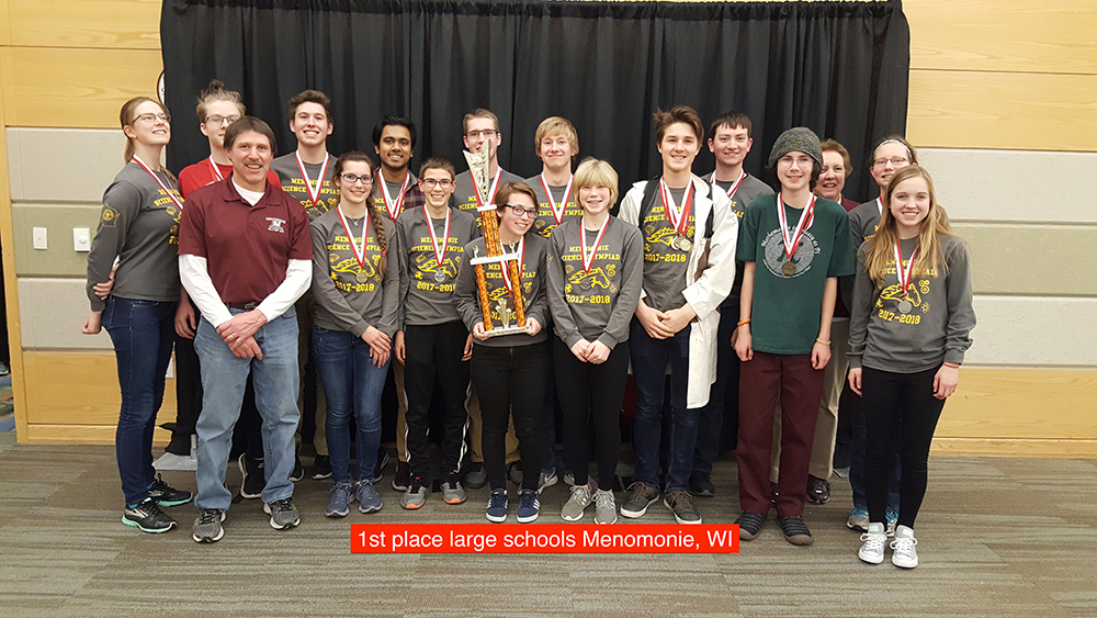 First Place Menomonie Maroon