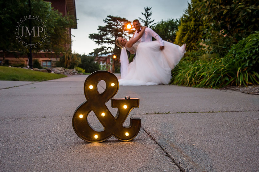 Wedding Couple Posing