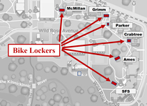 Bike Lockers East