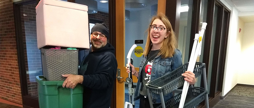 Student and family moving out