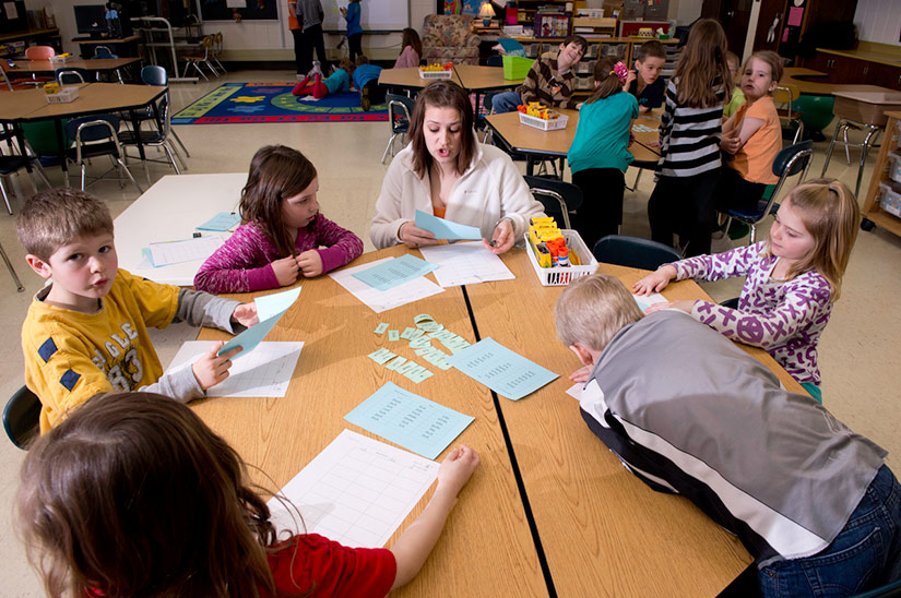 student teachers in Baldwin