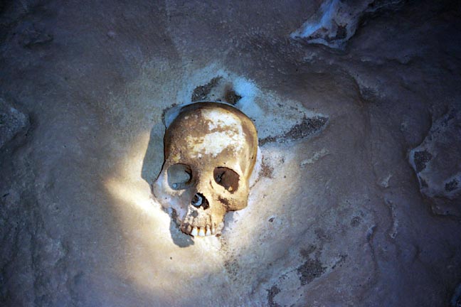 Human Skull Found in Cave