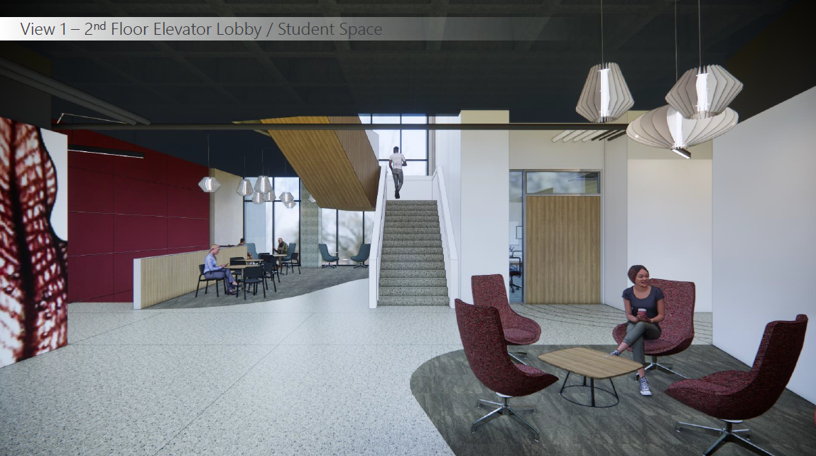 Commons/Student Space in SciTech Building