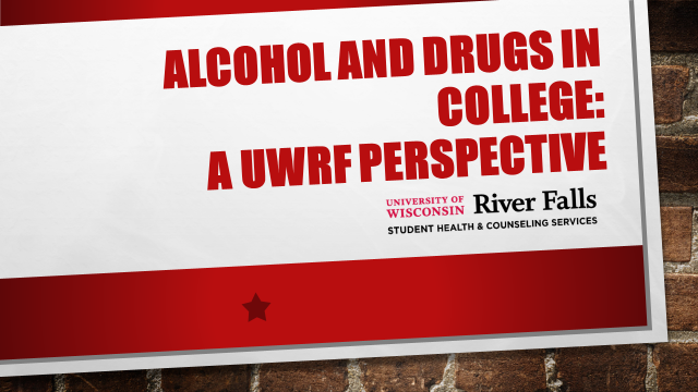 alcohol use at UWRF