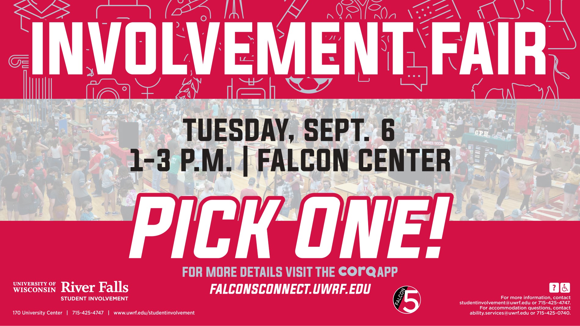 Involvement Fair University of Wisconsin River Falls