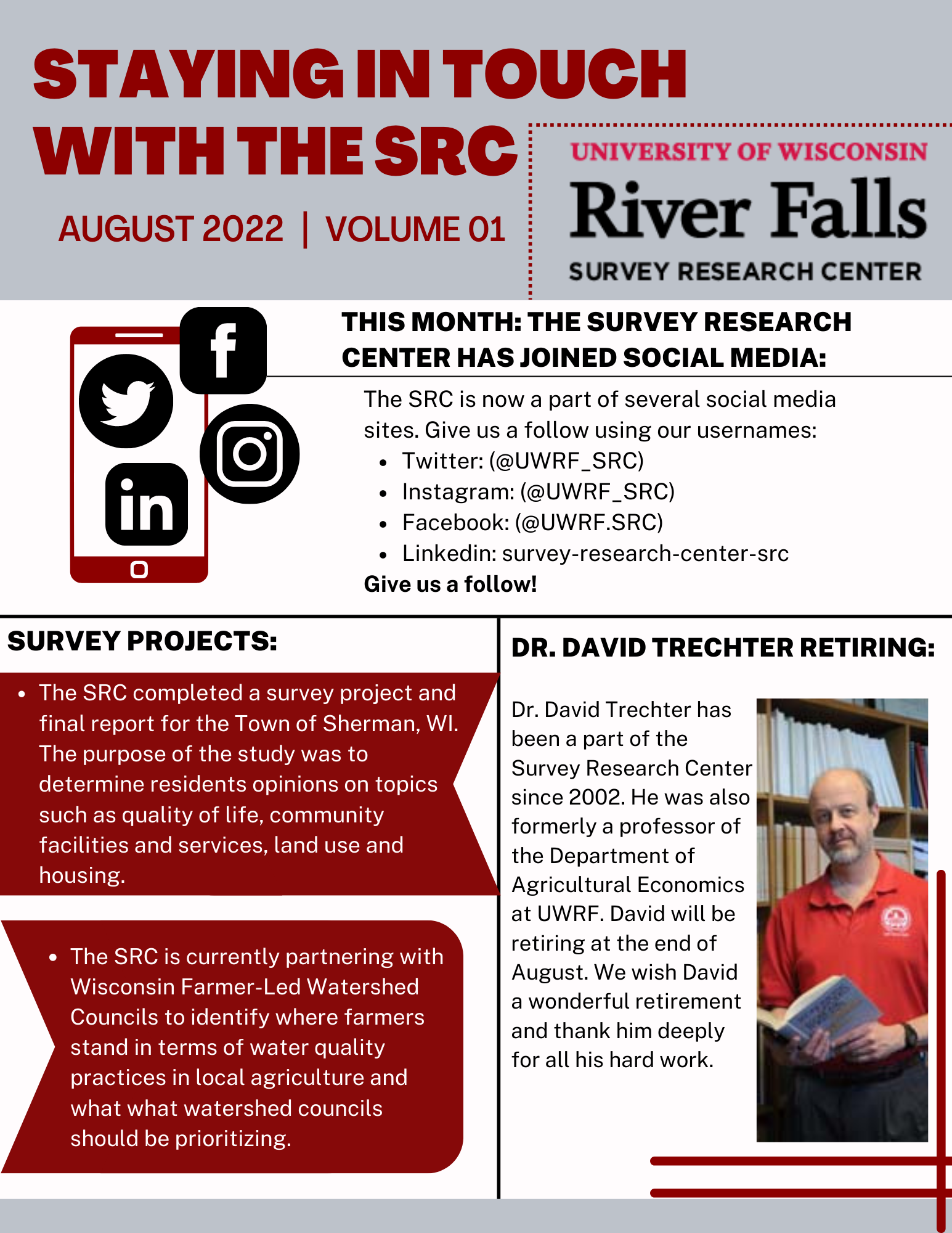 SRC August Newsletter