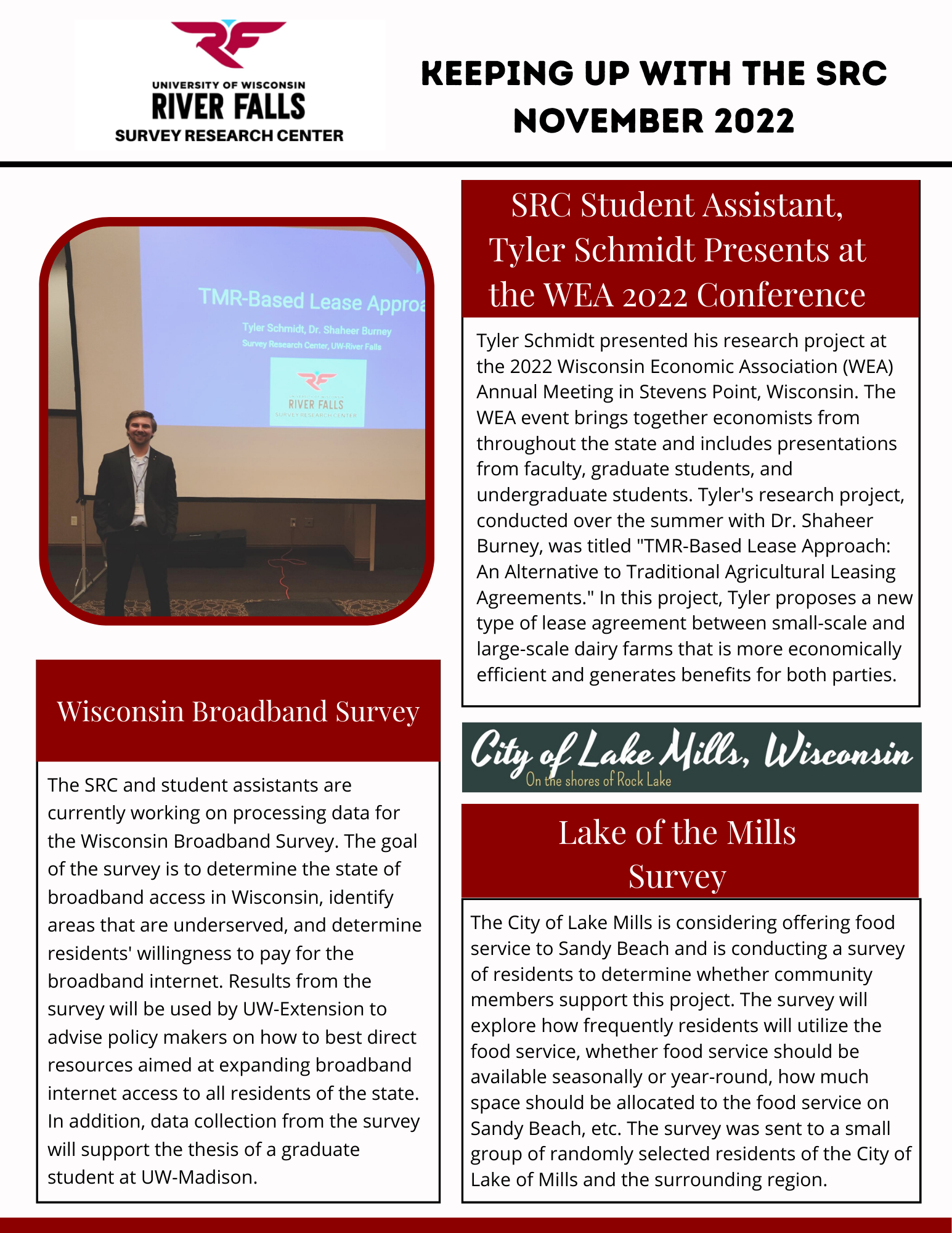 SRC Newsletter- Nov 2022