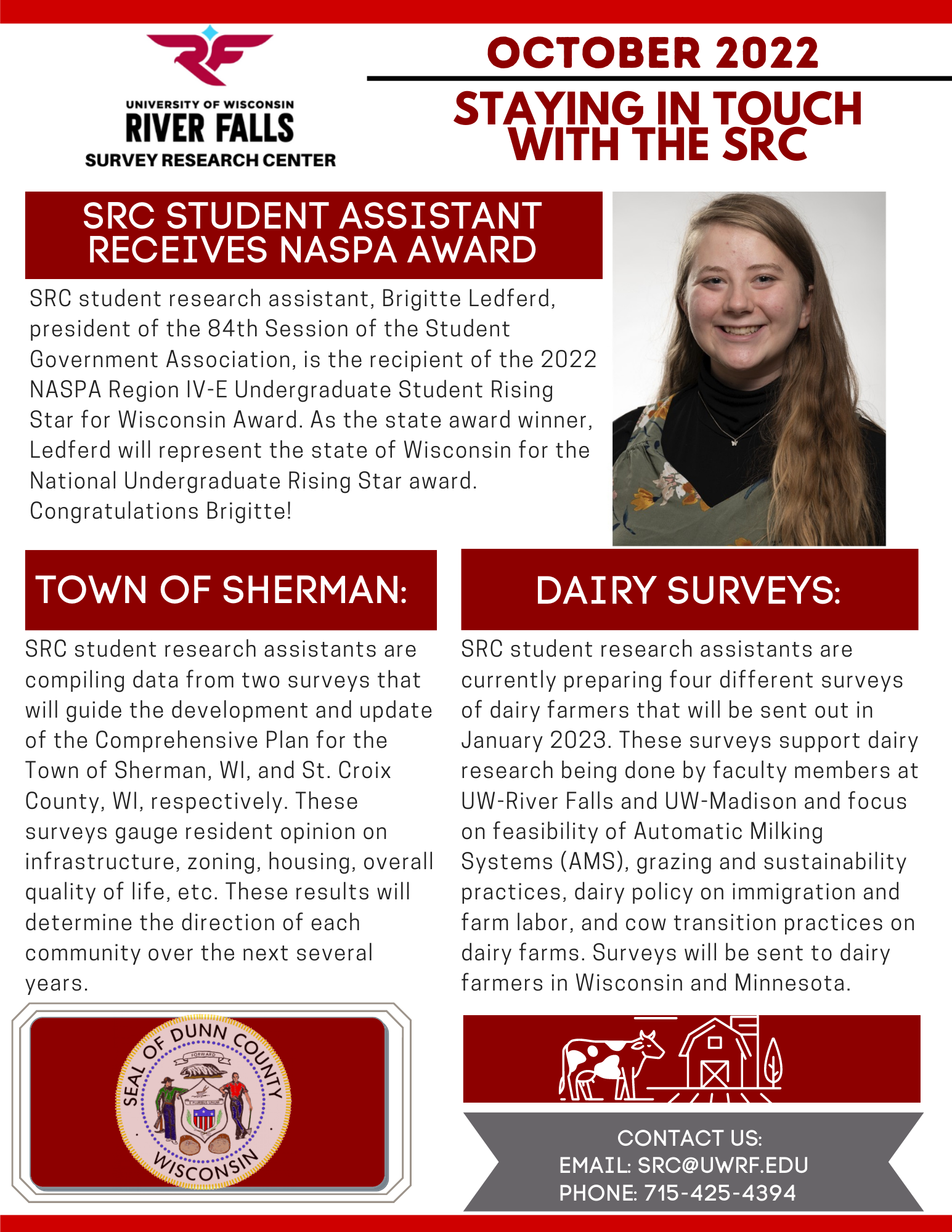 SRC October Newsletter