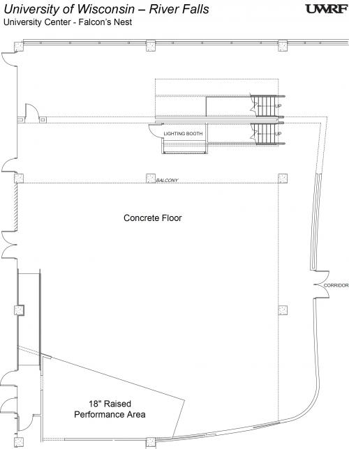 Falcons Nest Floorplan Falcons Nest Floorplan
