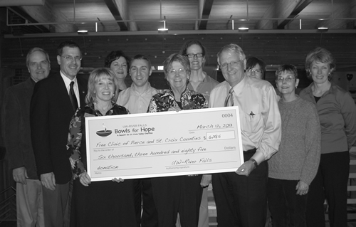 Bowls for Hope Check 2013