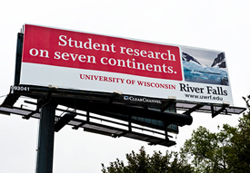 UWRF billboard