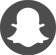 Grey Snap Chat icon