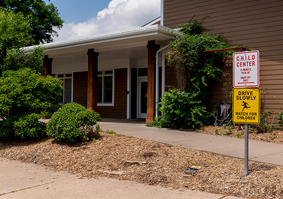 Outside of the CHILD Center