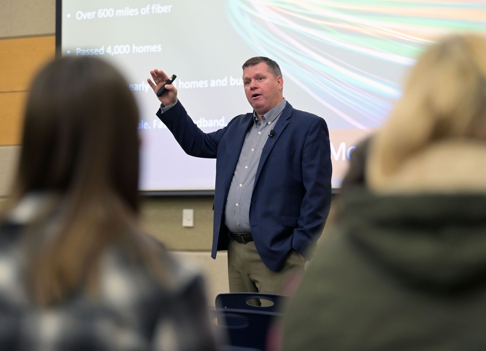 Innovator in Residence Nate Boettcher, President and CEO of Pierce Pepin Cooperative Services and SwiftCurrent Connect.