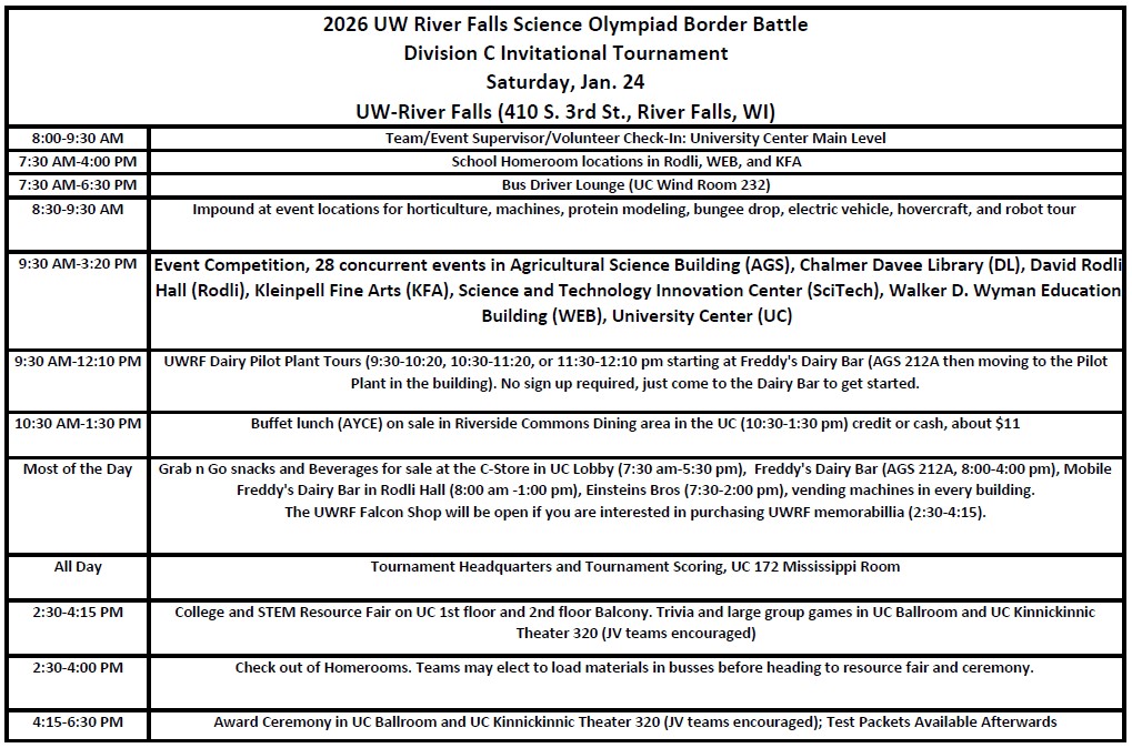 schedule updated 1.14.26 2