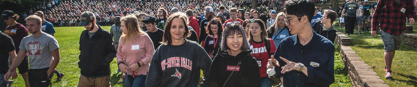 Large group of students attend Academic Day on campus