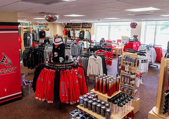 The Falcon Shop inside the University Center