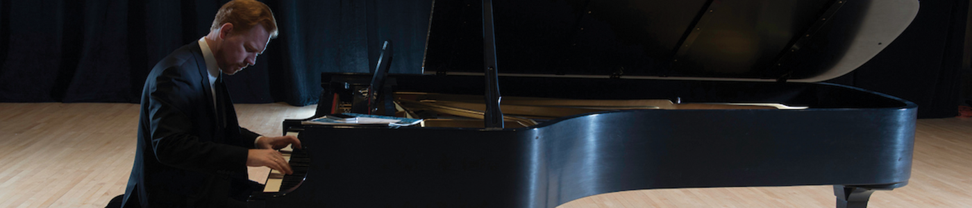 Ivan Konev playing grand piano
