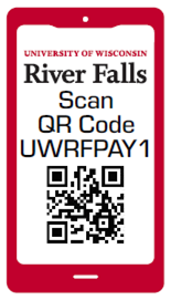 QR Code for UWRF Parking lot PAY1