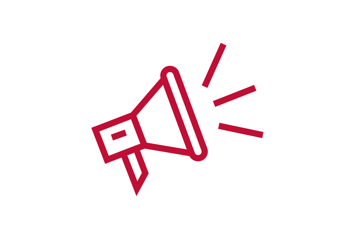 Icon of a megaphone
