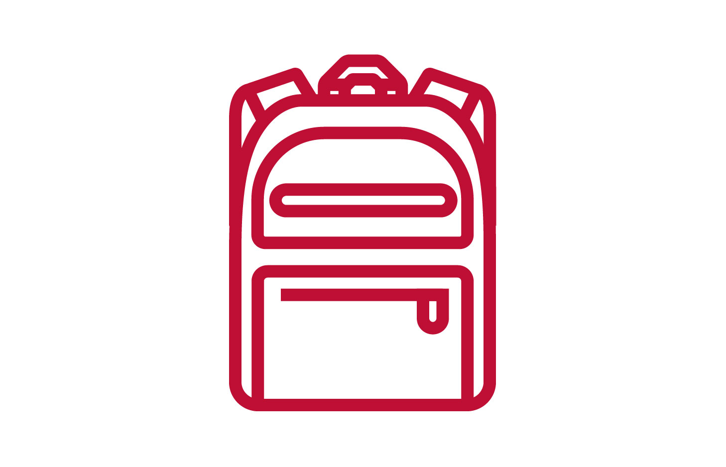 Icon of a backpack