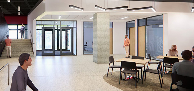 Rendering of the SciTech interior opening in January 2026