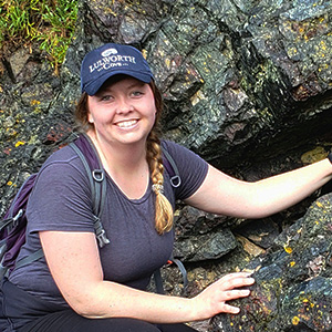 Geology Student Leslie Ludtke