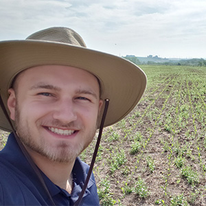 Agricultural Business student Ryan Rademacher