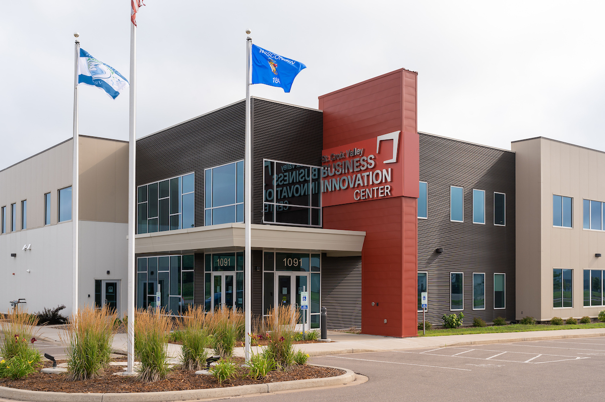 a photo of the St. Croix Valley Business Innovation Center building
