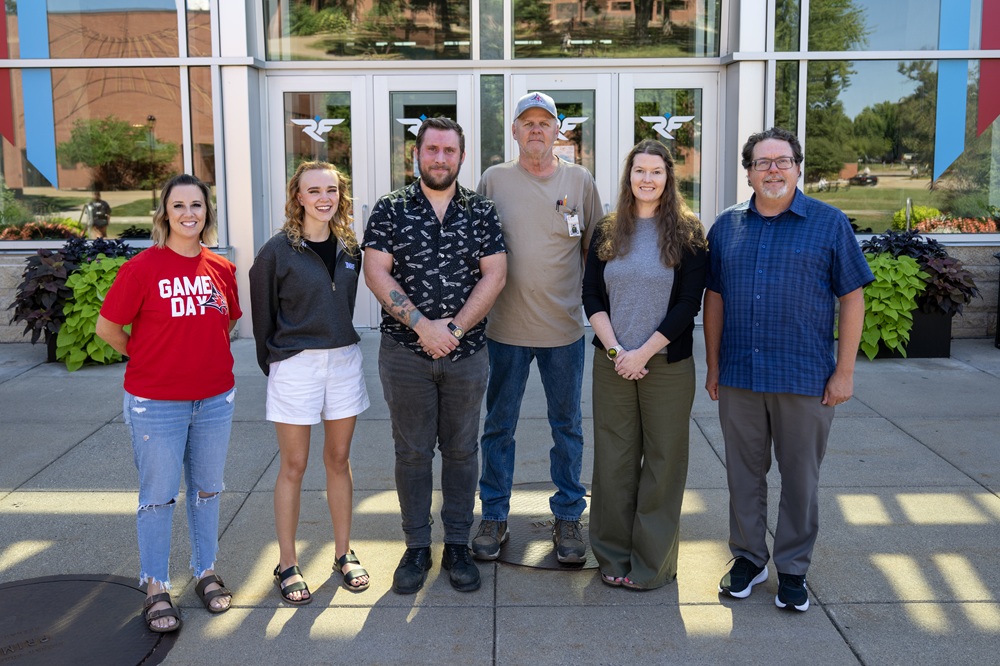 Six University Staff Senate Members 