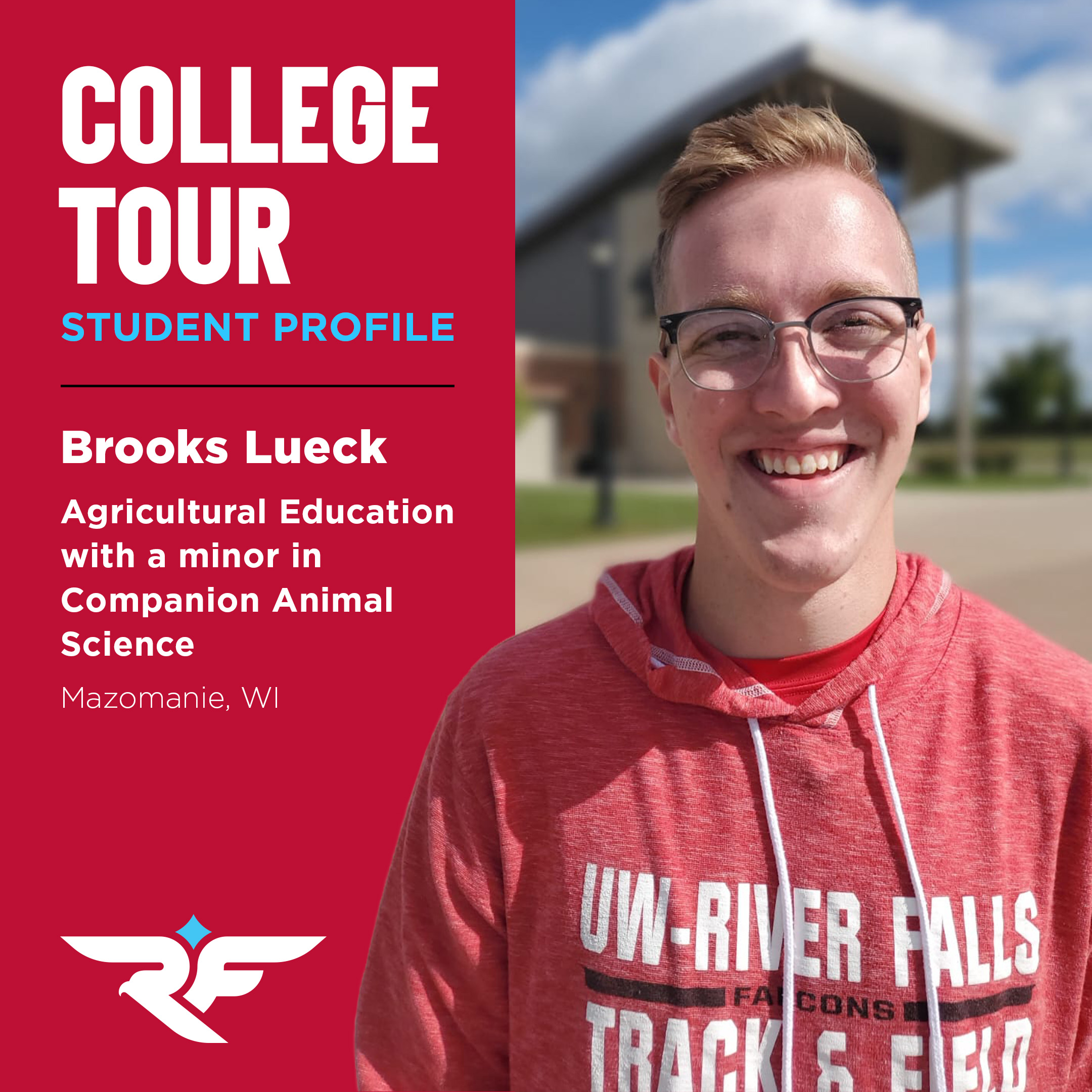 College Tour Brooks Lueck