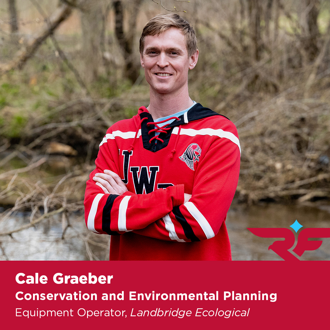 Cale Graeber, Conservation and Environmental Planning student