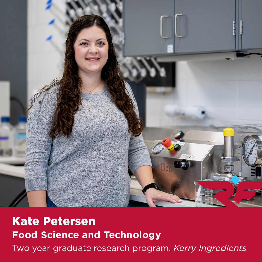 Kate Petersen, Food Science and Technology student